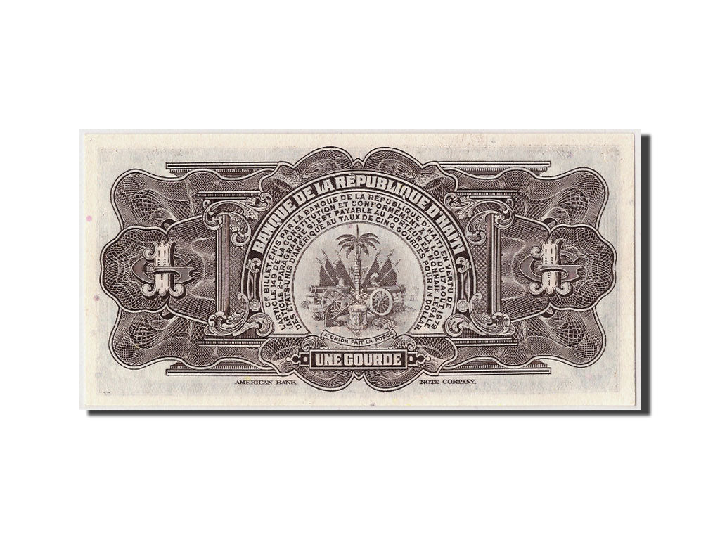 Haiti, 1 Gourde, KM #230, UNC(65-70), G105871