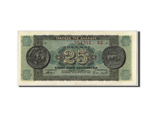 Greece, 25,000,000 Drachmai, 1944, KM #130b, 1944-08-10, AU(55-58), 884391 EZ