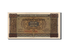 Banknote, Greece, 100 Drachmai, 1941, 1941-07-10, UNC(63)