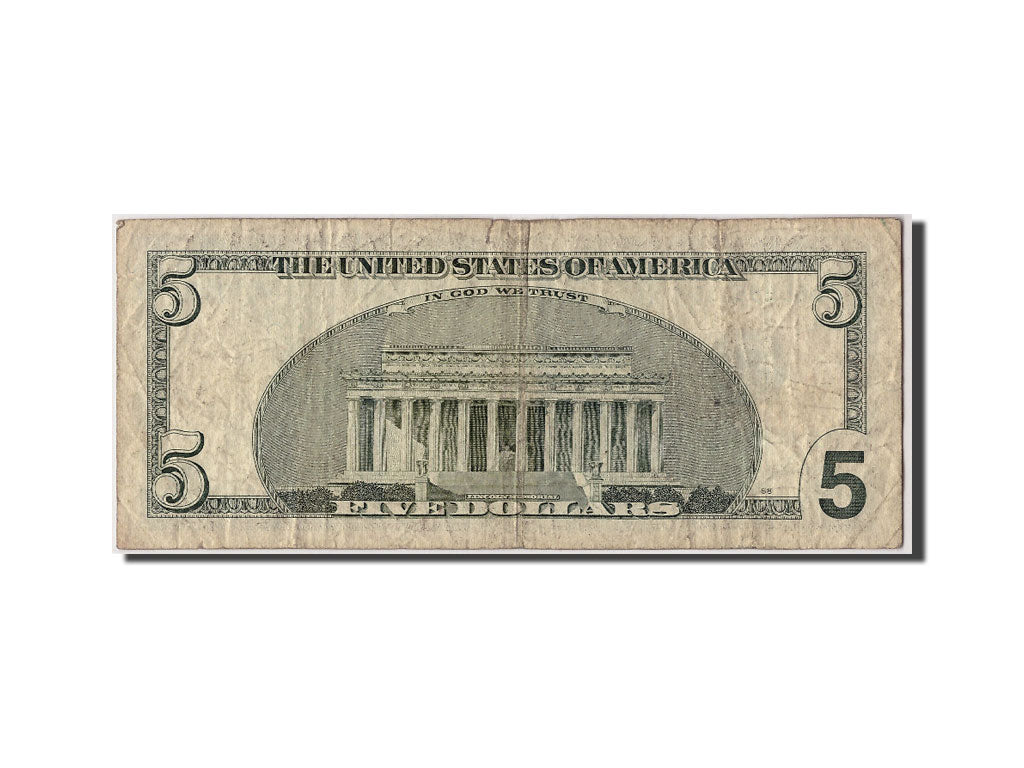 United States, Five Dollars, 2003, KM #4854, F(12-15), FD65695113A