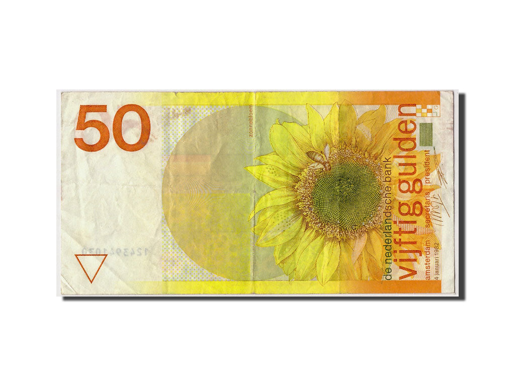 Netherlands, 50 Gulden, 1982, KM #96, 1982-01-04, EF(40-45), 1243941030