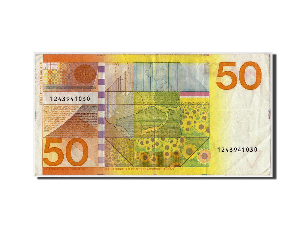 Netherlands, 50 Gulden, 1982, KM #96, 1982-01-04, EF(40-45), 1243941030