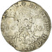 Paesi Bassi Spagnoli, BRABANT, Philip IV, Patagon, 1632, Brussels, Argento, MB+