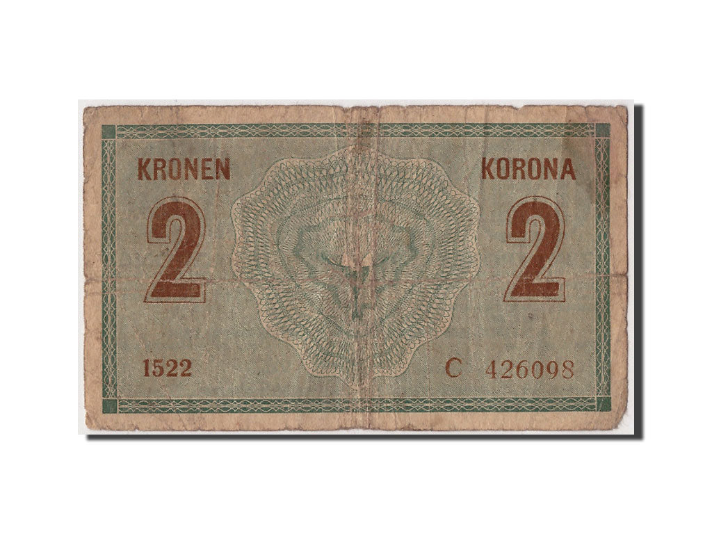 Autriche, 2 Kronen type 1914-15