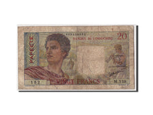 Tahiti, 20 Francs, KM #21c, VG(8-10), M.138 182
