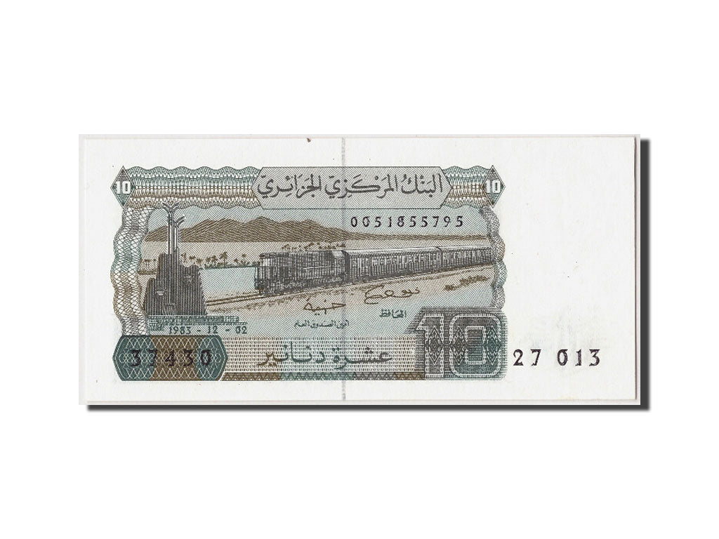 Banconote, Algeria, 10 Dinars, 1983, 1983-12-02, FDS