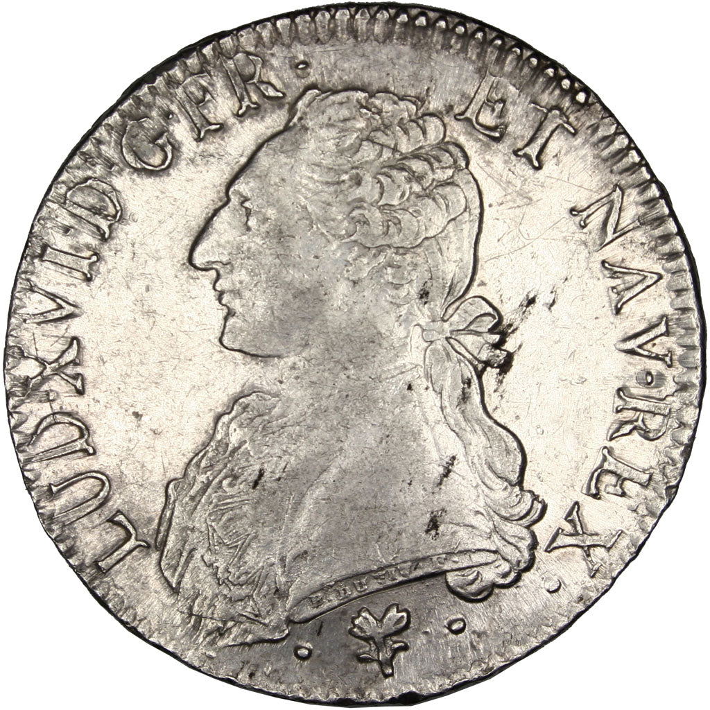 Louis XVI, Écu aux branches d'olivier