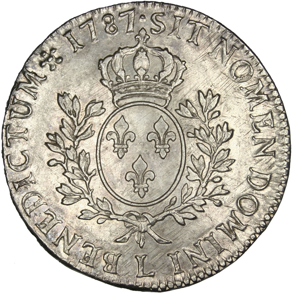 Louis XVI, Écu aux branches d'olivier