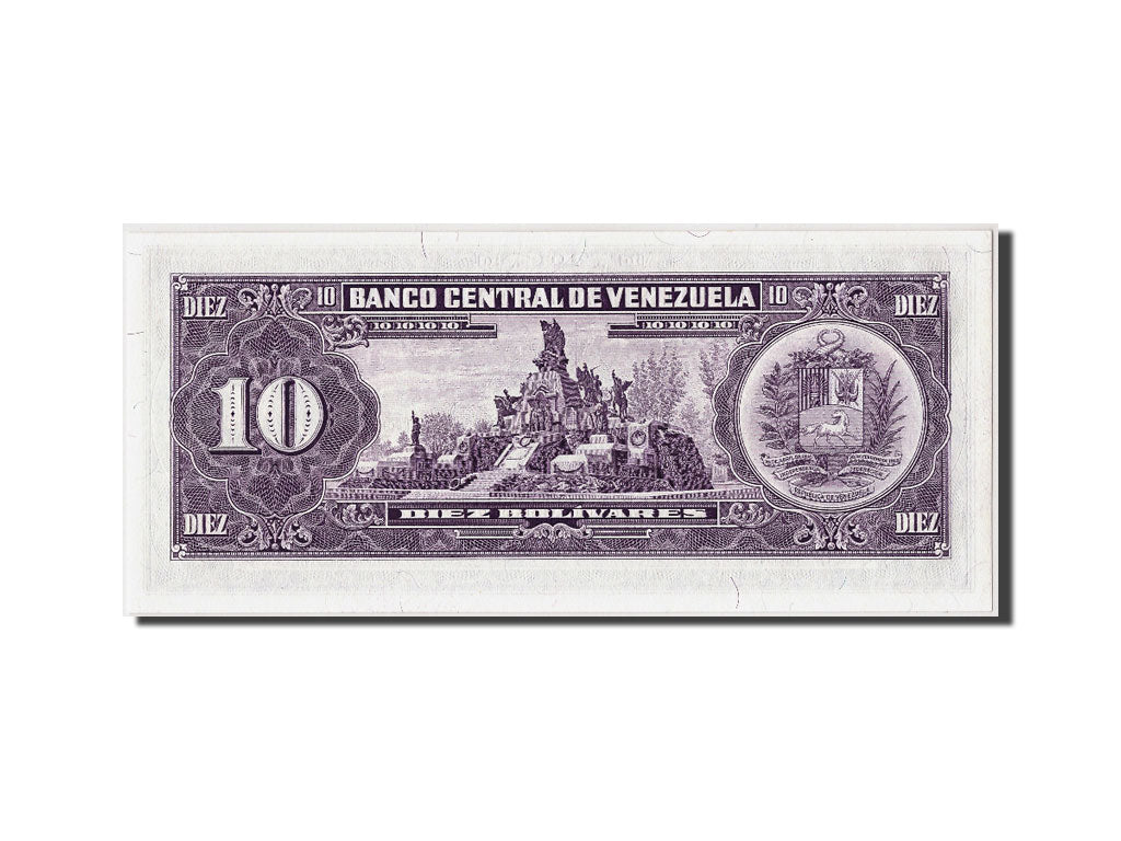 Banknote, Venezuela, 10 Bolívares, 1988, UNC(65-70)