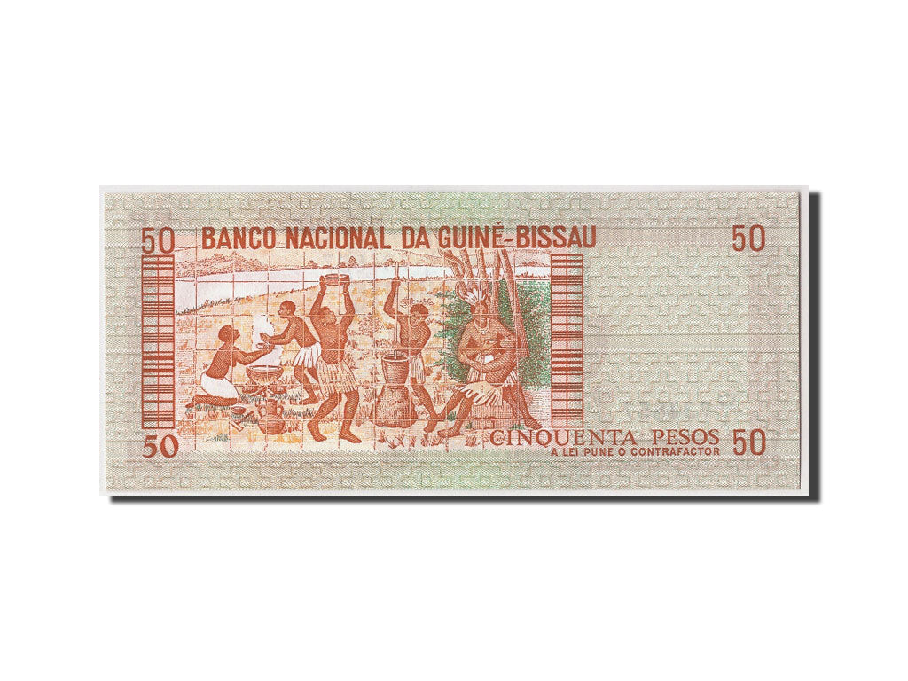 Guinea-Bissau, 50 Pesos, 1983, KM #5a, 1983-02-28, UNC(65-70), C/I 734857