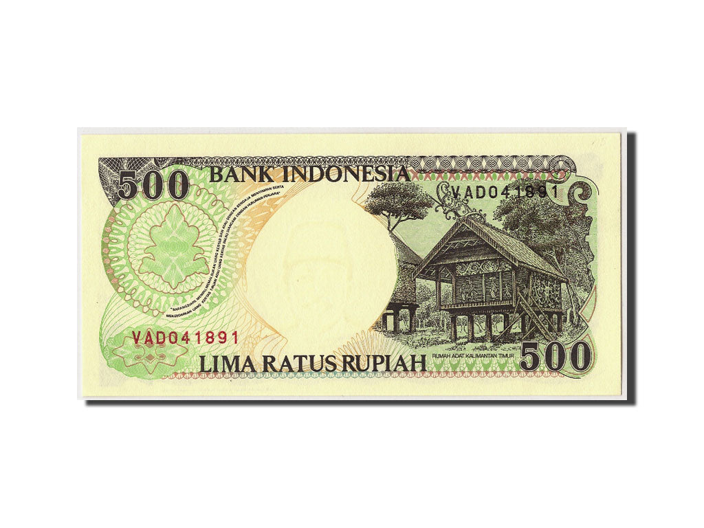 Biljet, Indonesië, 500 Rupiah, 1992, NIEUW