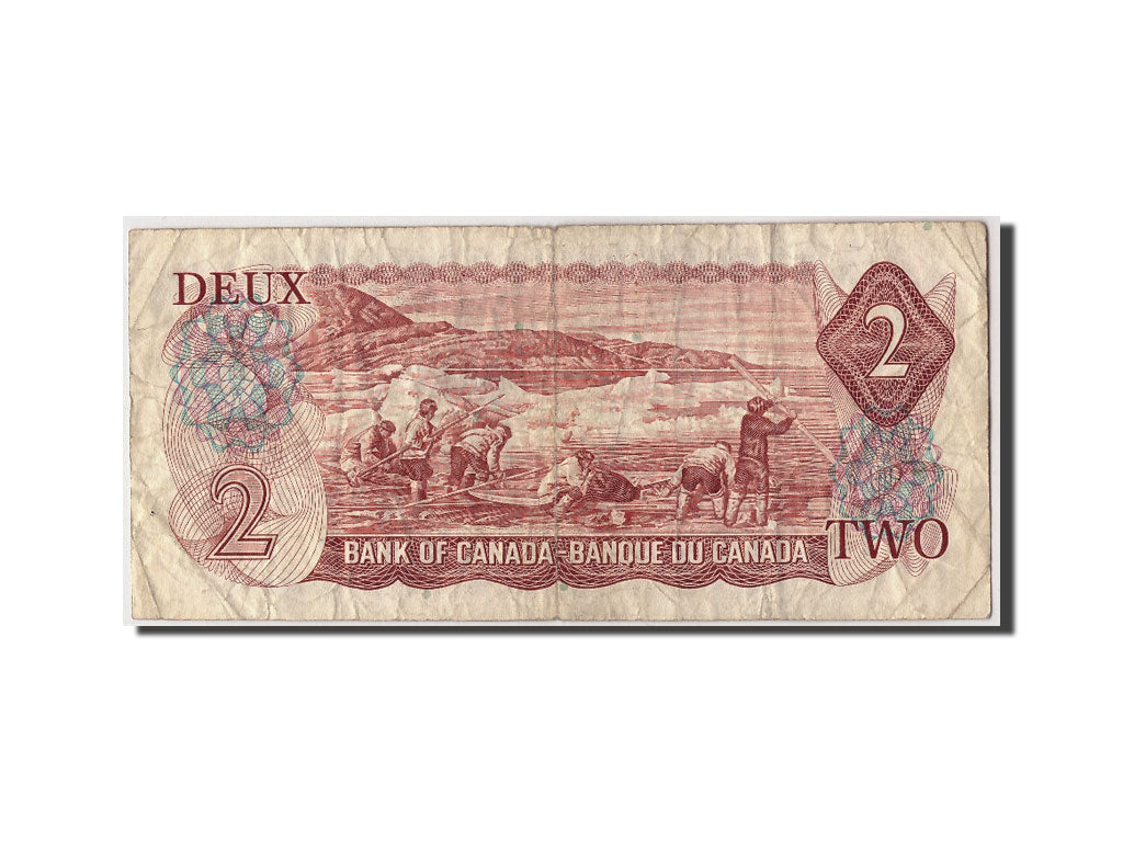 Canada, 2 Dollars, 1974, KM #86a, VF(20-25), ED2304042