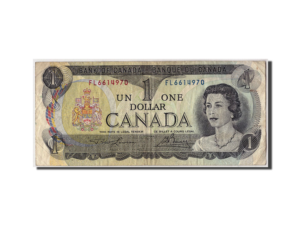 Banconote, Canada, 1 Dollar, 1973, MB+