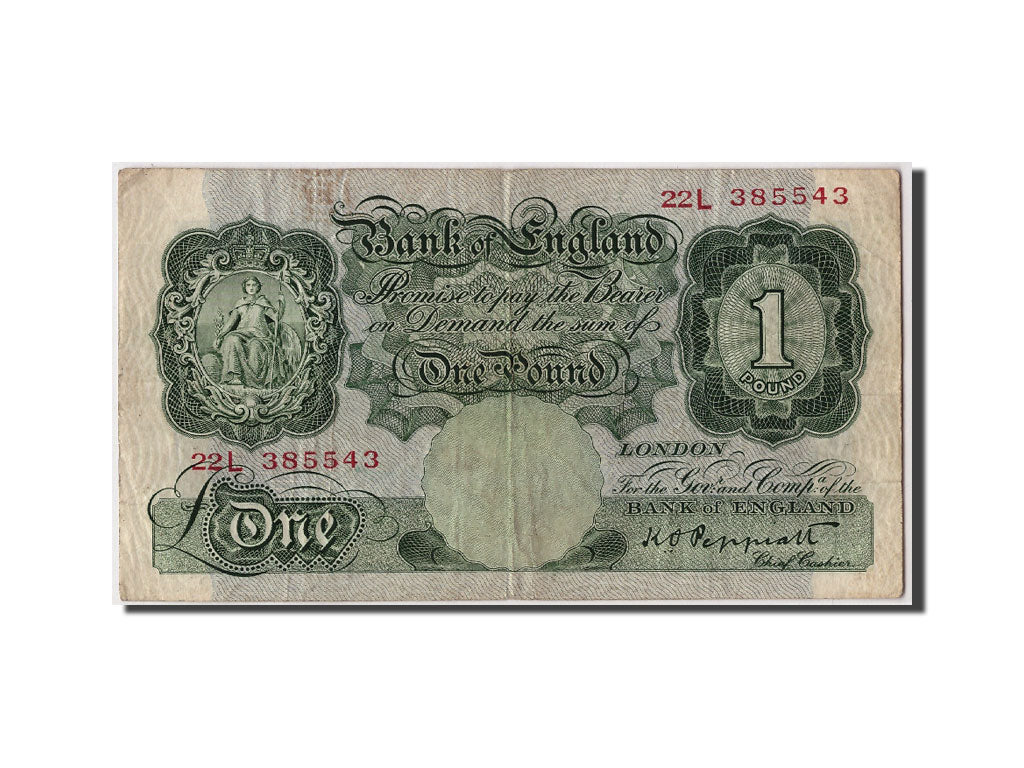 Banknote, Great Britain, 1 Pound, VF(20-25)