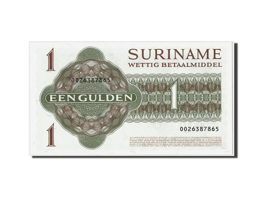 Banknote, Suriname, 1 Gulden, 1984, 1984-01-02, UNC(65-70)