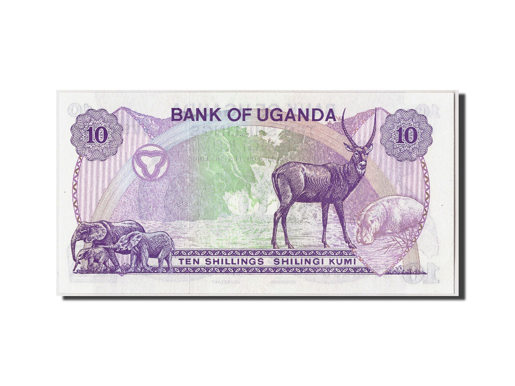 Banconote, Uganda, 10 Shillings, FDS