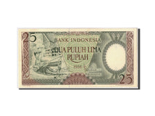 Geldschein, Indonesien, 25 Rupiah, 1958, UNZ