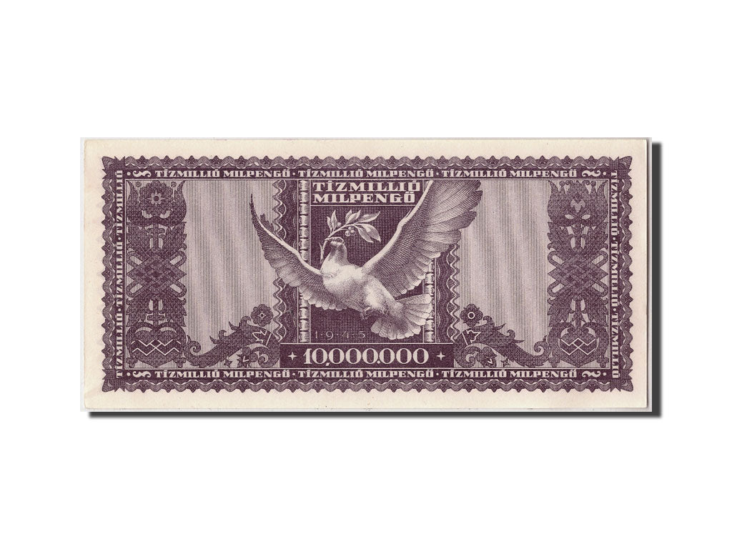 Banknot, Węgry, 10 Million Milpengö, 1946, UNC(65-70)