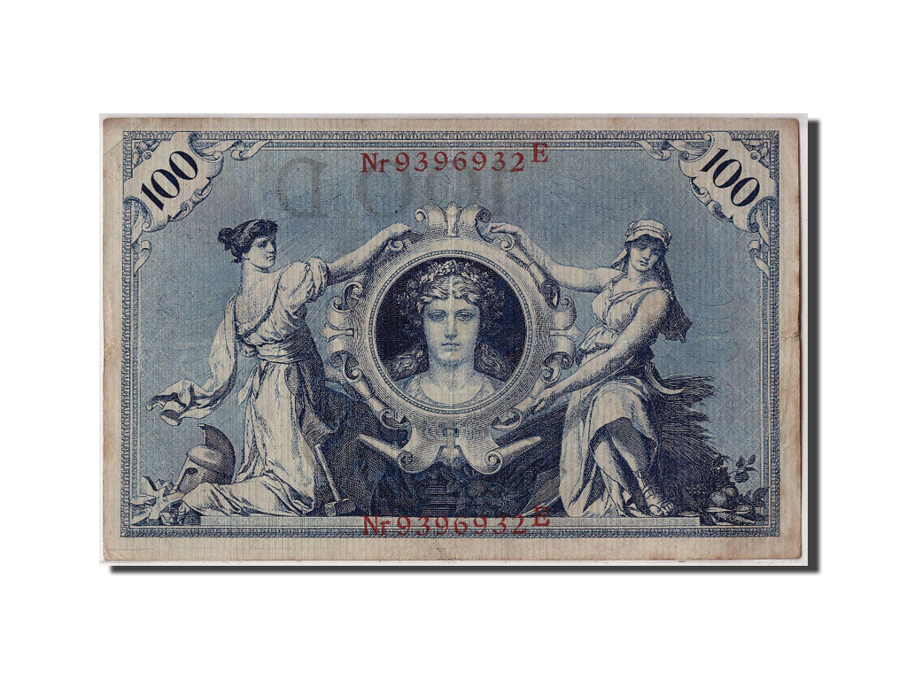 Banknot, Niemcy, 100 Mark, 1908, 1908-02-07, AU(50-53)