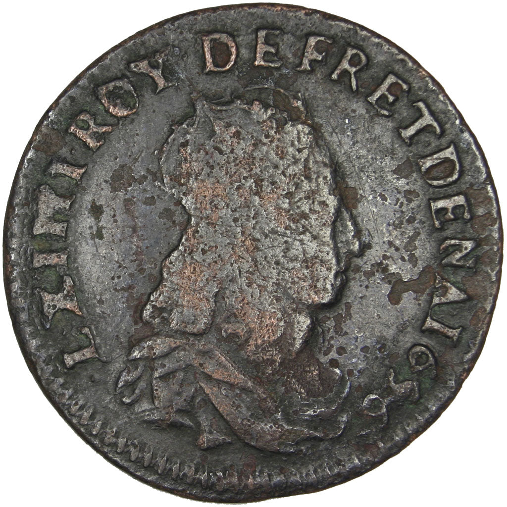 Louis XIV, Liard de France au buste jeune