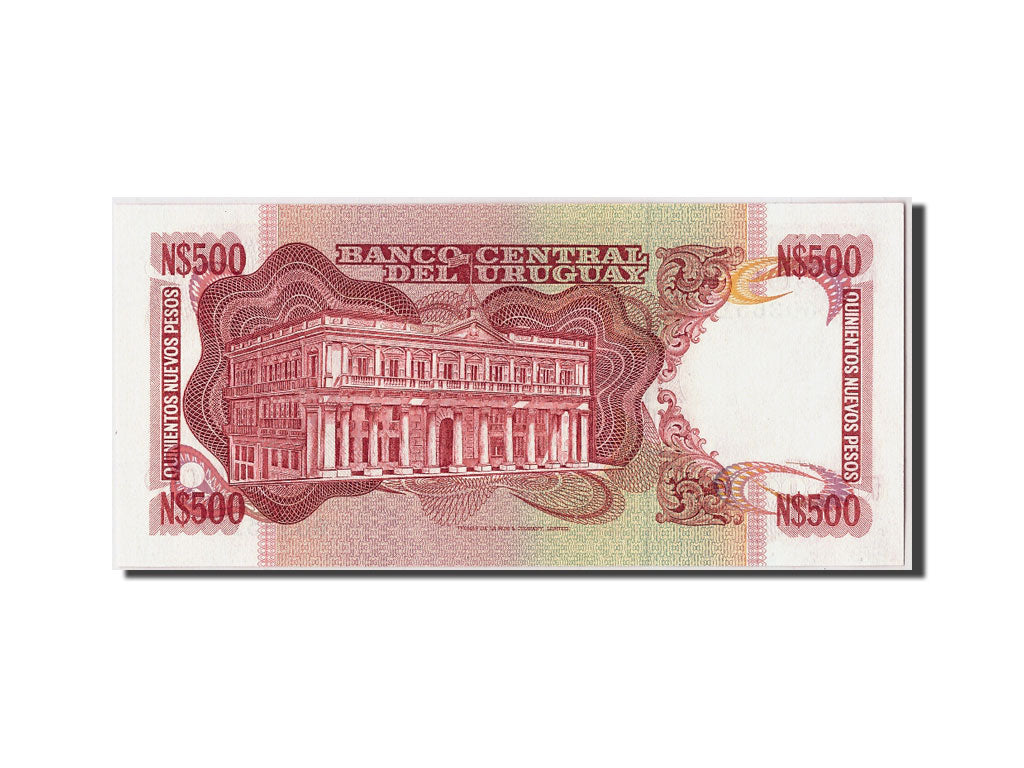 Billete, 500 Nuevos Pesos, Uruguay, UNC