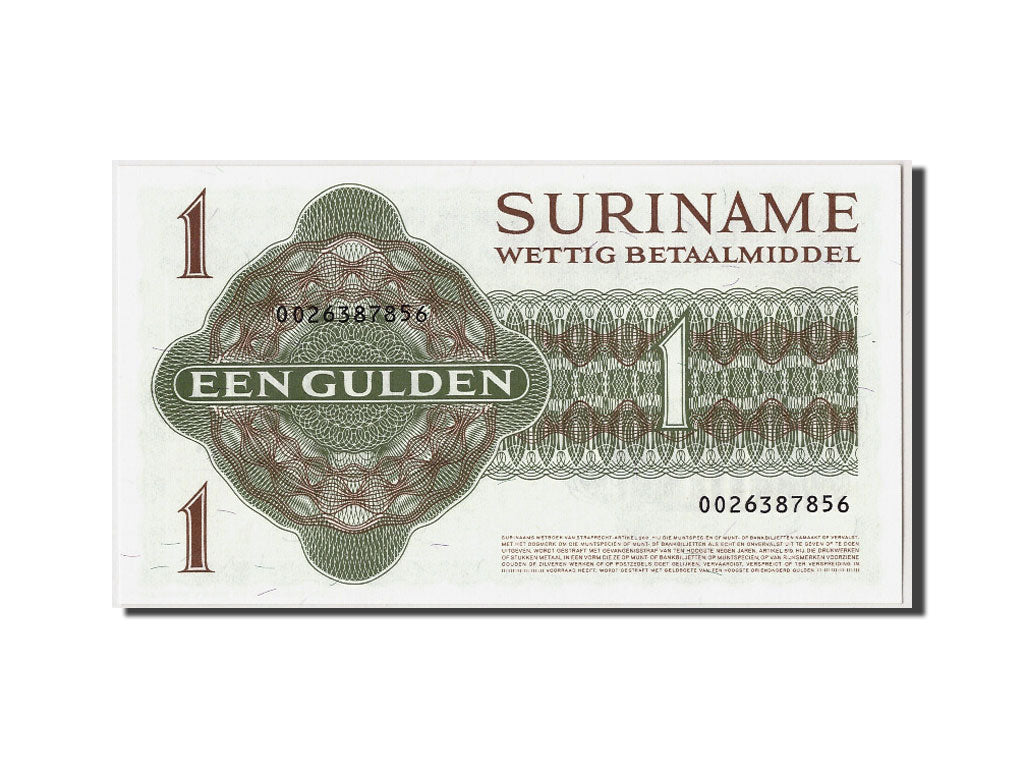 Banknote, Suriname, 1 Gulden, 1984, 1984-01-02, UNC(65-70)