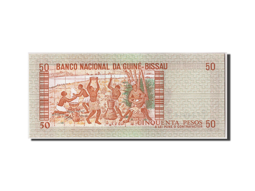Guinea-Bissau, 50 Pesos, 1983, KM #5a, 1983-02-28, UNC(65-70), C/I 734844