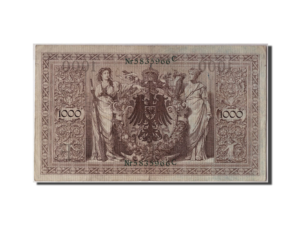 Germany, 1000 Mark, 1910, KM #45b, 1910-04-21, EF(40-45), 5835966C