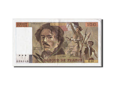 France, 100 Francs, 100 F 1978-1995 ''Delacroix'', 1980, KM #154a, AU(50-53),...
