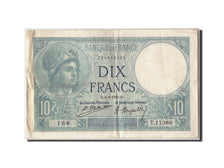 Billet, France, 10 Francs, 10 F 1916-1942 ''Minerve'', 1923, 1923-08-04, TTB