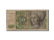 Banconote, GERMANIA - REPUBBLICA FEDERALE, 20 Deutsche Mark, 1960, KM:20a