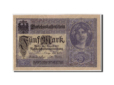 Germany, 5 Mark, 1917, KM #56b, 1917-08-01, UNC(63), V.19592164