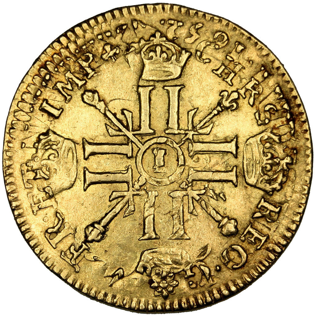 Coin, France, Louis d'Or, 1701, Limoges, EF(40-45), Gold, Gadoury:253