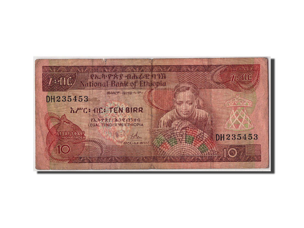 Etiopia, 10 Birr, B