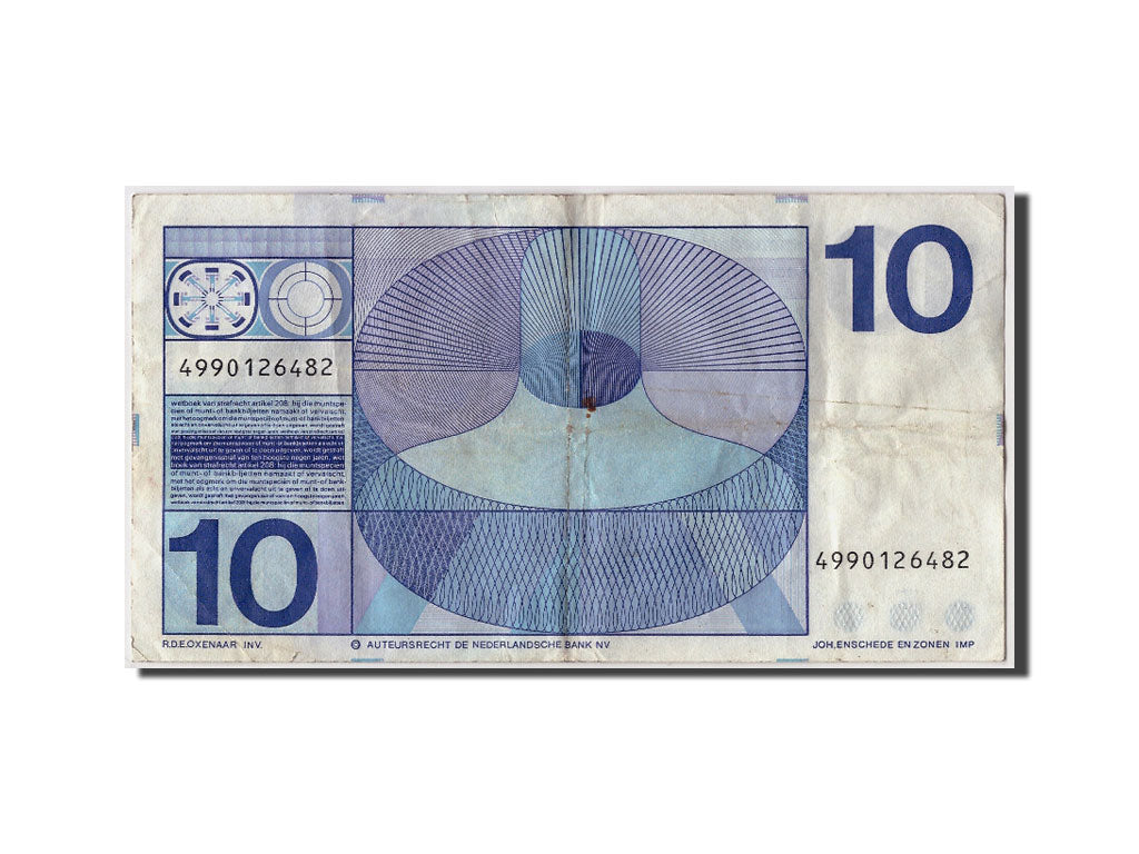 Pays Bas, 10 Gulden type Frans Hals