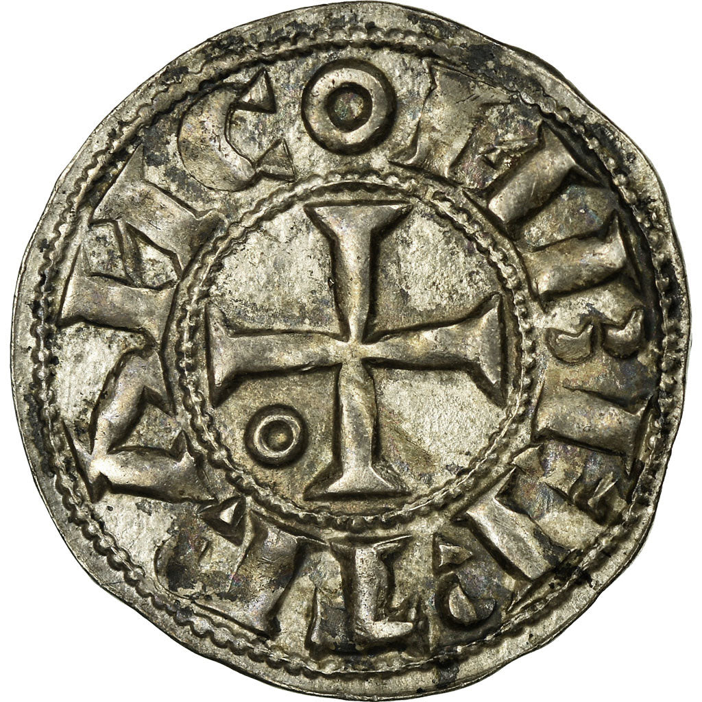 Coin, France, Denarius, Toulouse, AU(55-58), Silver