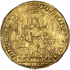 Philippe VI de Valois, Écu d'or à la chaise