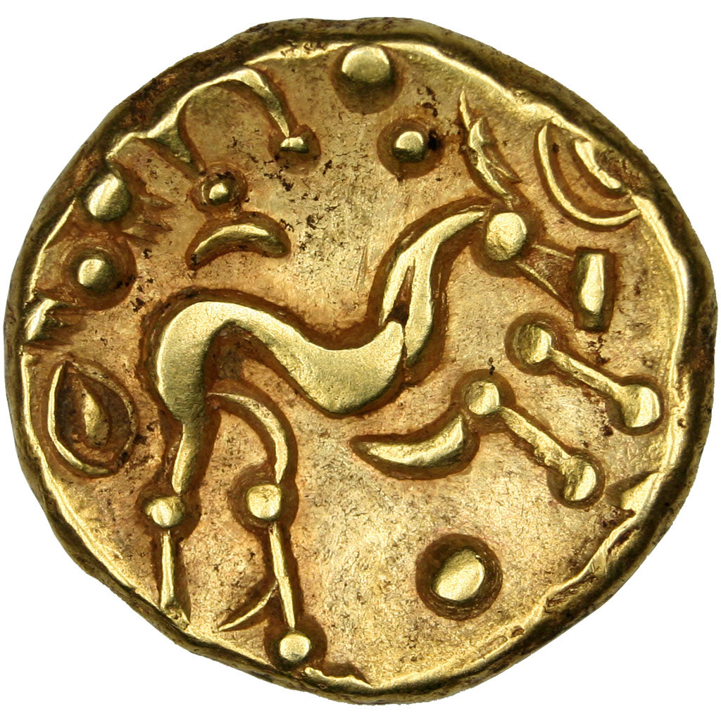 Ambiani, Stater, AU(55-58), Gold, Delestré #237, 6.32