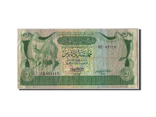 Billet, Libya, 5 Dinars, TB