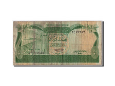 Libya, 1/2 Dinar, KM #48, VF(20-25), 2 D/4 772530