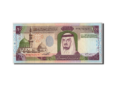 Saudi Arabia, 100 Riyals, KM #25c, AU(55-58)