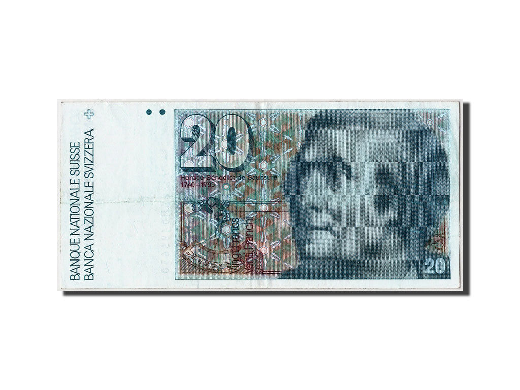 Switzerland, 20 Franken, 1986, KM #55f, VF(30-35), 86M0486650