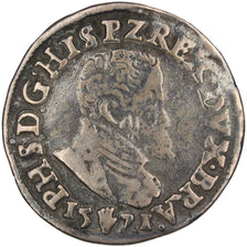 Belgio, 1/10 Ecu, 1571, Anvers, MB+, Argento
