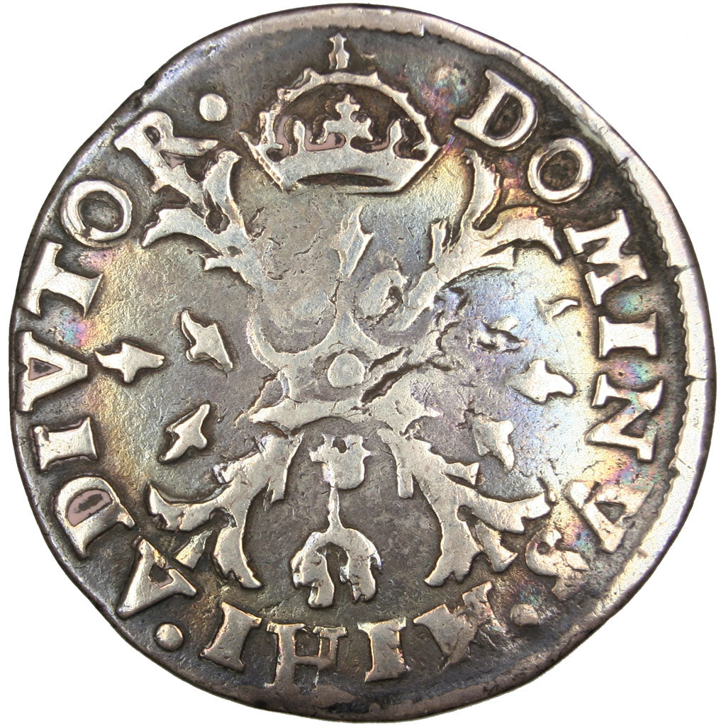 Belgio, 1/10 Ecu, 1571, Anvers, MB+, Argento