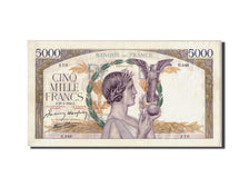 France, 5000 Francs, 5 000 F 1934-1944 ''Victoire'', 1942, KM #97c, 1942-04-23,.