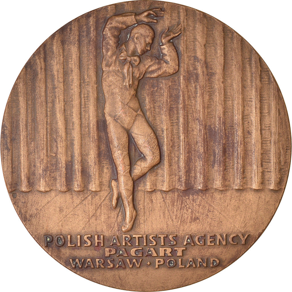 Pologne, Médaille, Vaslav Nijinsky, Danseur Chorégraphe, Arts & Culture, 1950