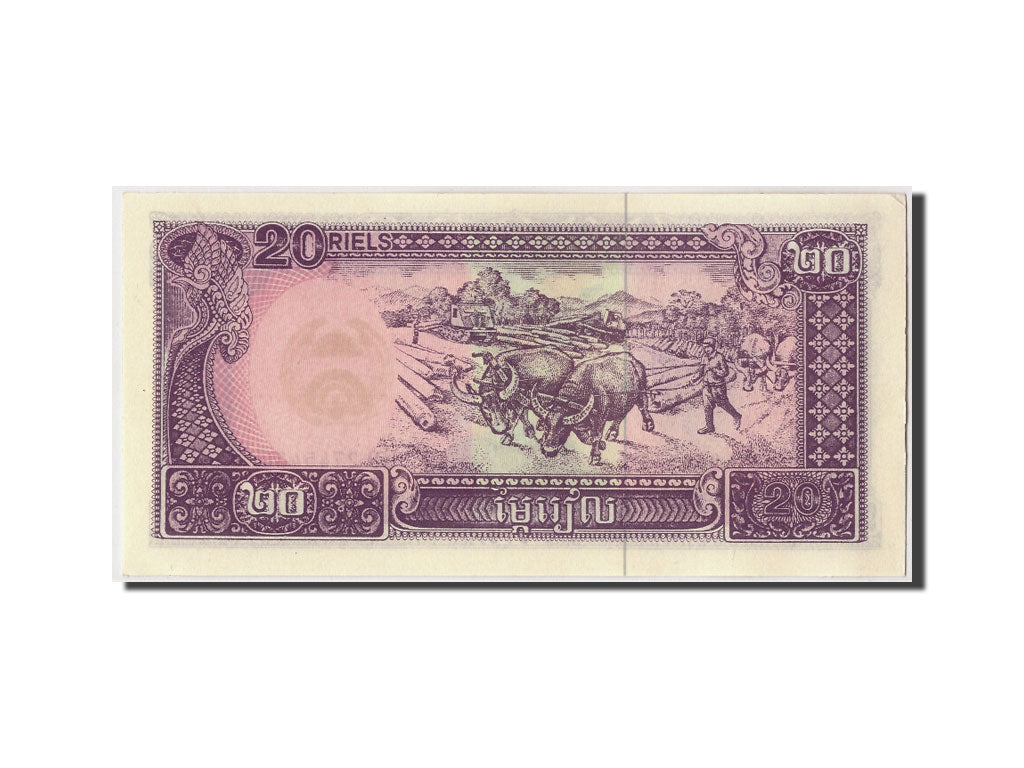 Banknote, Cambodia, 20 Riels, 1979, UNC(63)