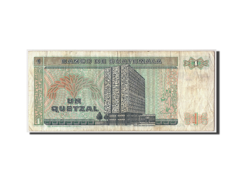 Guatemala, 1 Quetzal type General José Maria Orellana