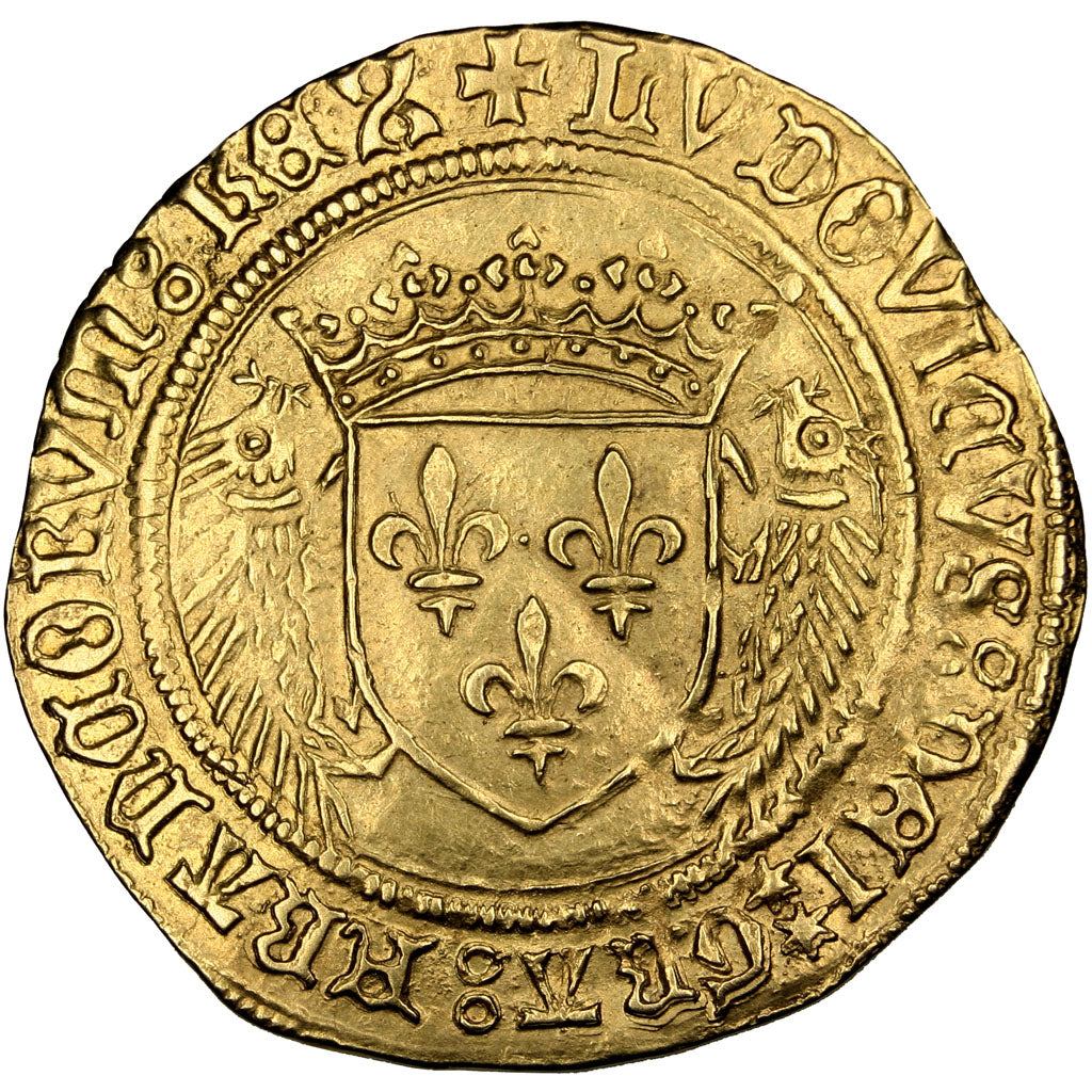 FRANCE, Ecu d'or, Montpellier, MS(63), Gold, Duplessy #655, 3.43
