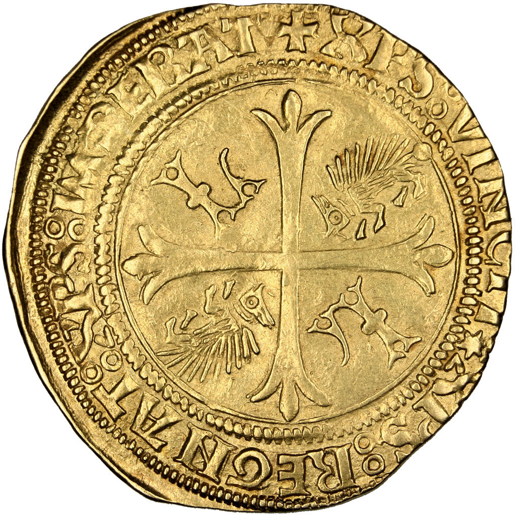 FRANCE, Ecu d'or, Montpellier, MS(63), Gold, Duplessy #655, 3.43